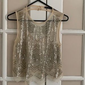 NWOT BERSHKA NIGHT OUT TOP